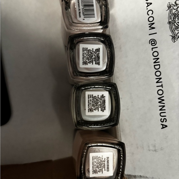 Londontown Nail Polish Collection - Teal, Nude, White & Gold - Picture 3 of 5